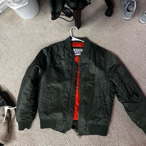 Alpha Industries Men's Green Bomber Jacket
